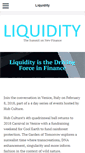 Mobile Screenshot of liquiditysummit.com